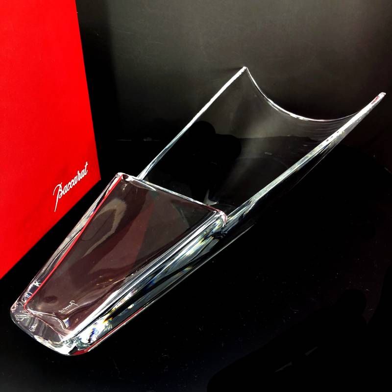 希少・大型・美品・箱付き】Baccarat バカラ／ディーバ フラワーベース