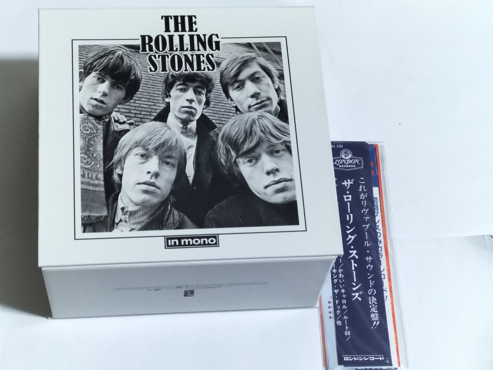 ザ・ローリング・ストーンズ MONO BOX 国内盤仕様 紙ジャケ仕様 LP帯付 ザ・ローリング・ストーンズ MONO BOX 国内盤仕様 紙ジャケ仕様 LP帯付