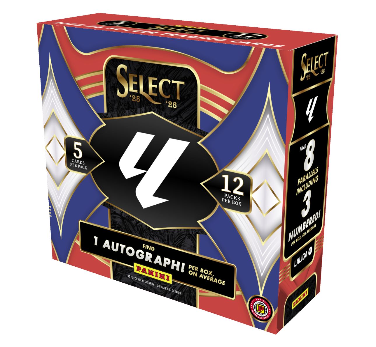新品未開封 1Box】2025-26 Panini Select LaLiga Soccer Hobby 
