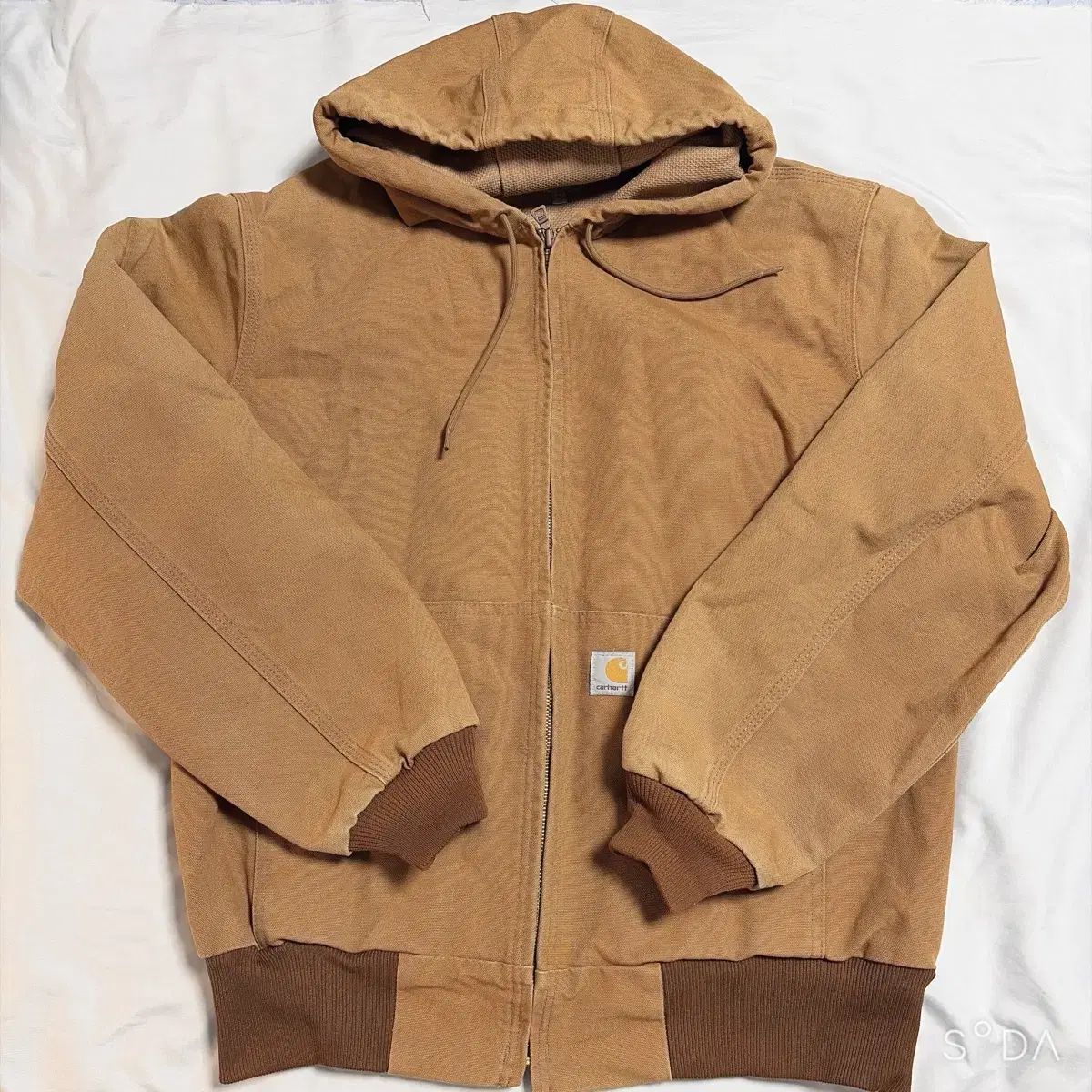 Carhartt カーハート アクティブ ジャケット ブラウン M - メルカリ