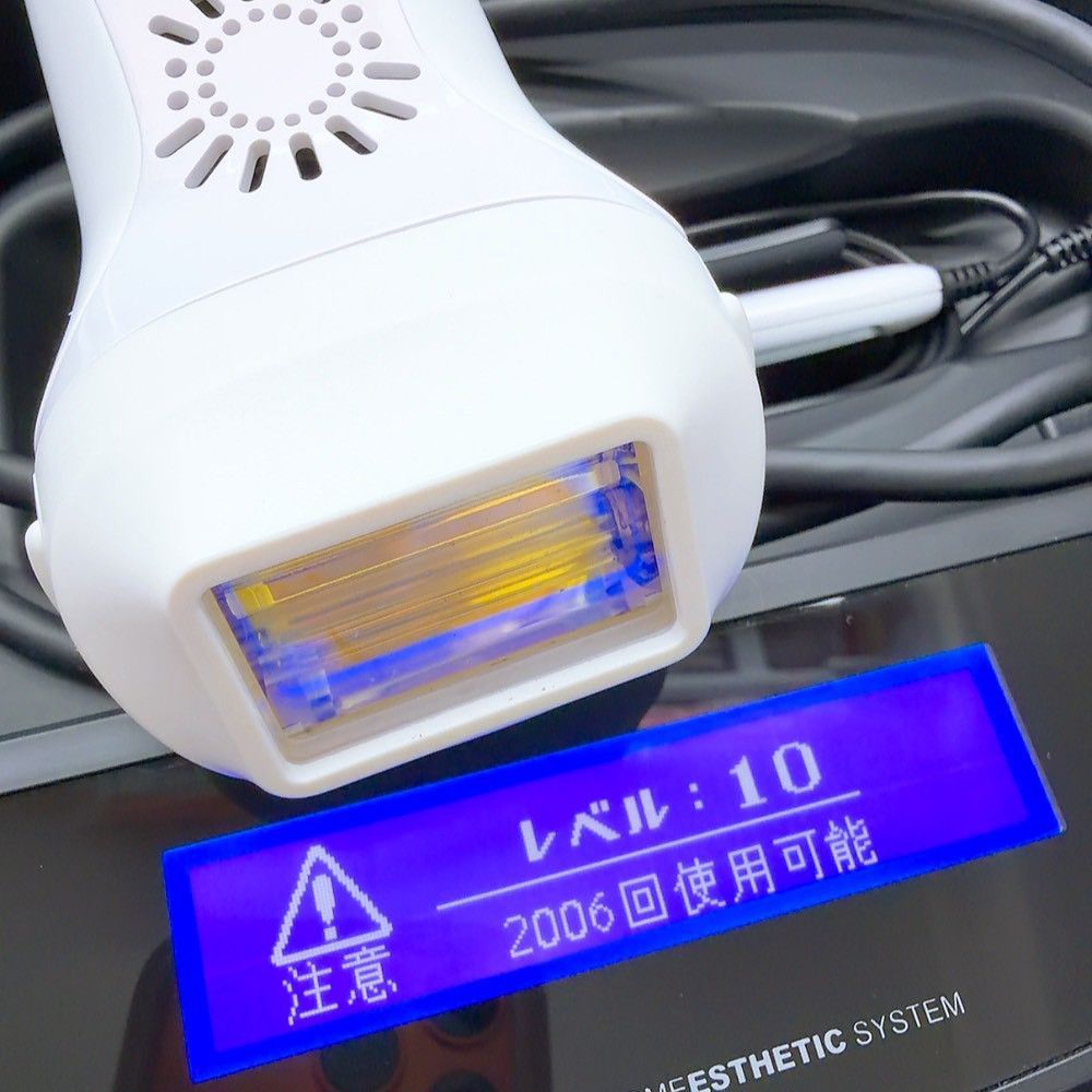 ケノン ver6.2 脱毛器 カートリッジ付き　 ほぼ未使用》 ケノン ver 7.1 カートリッジ2つ付き エムテック KE-NON