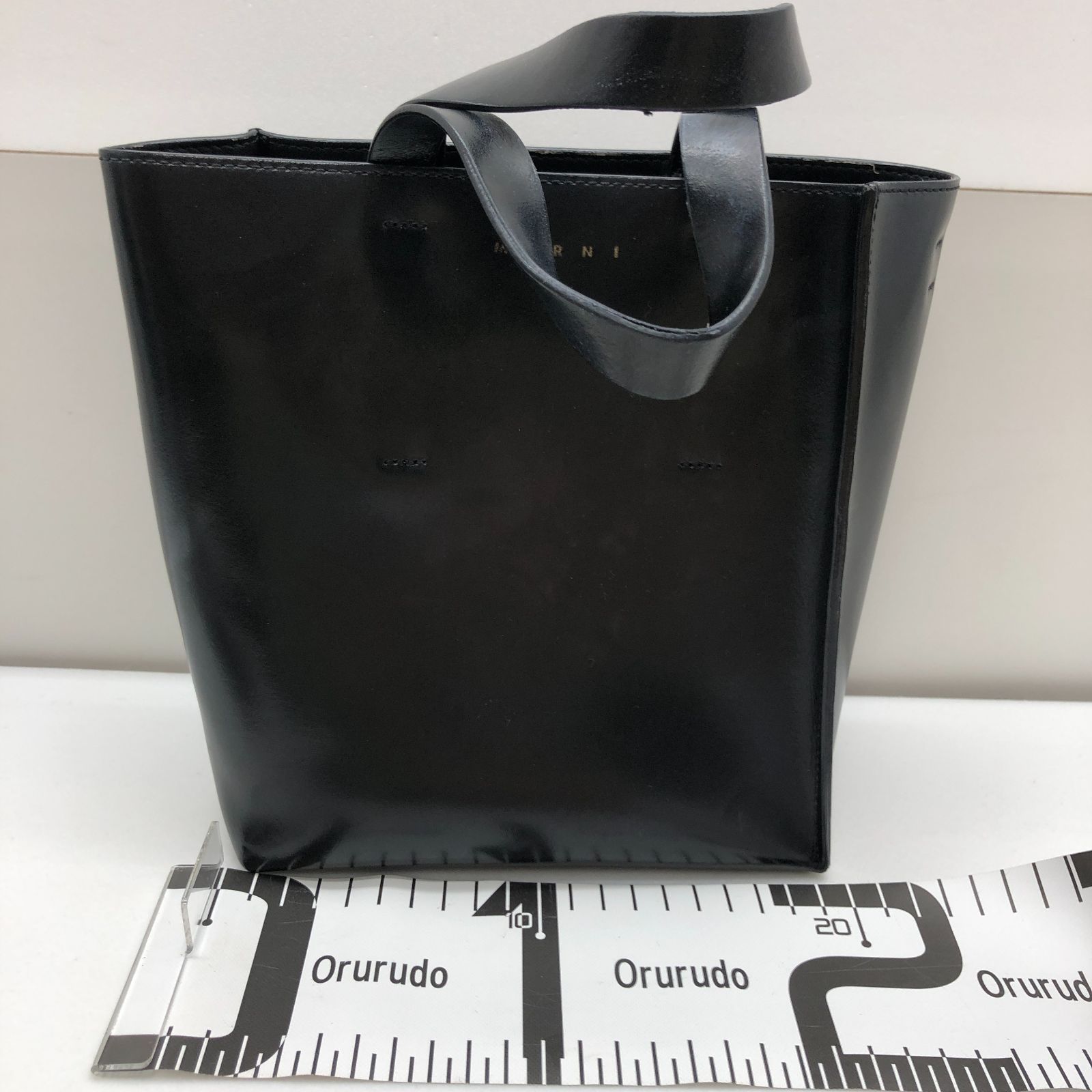 保存袋付き】MARNI マルニ ハンドバッグ ショルダーバッグ ブラック 