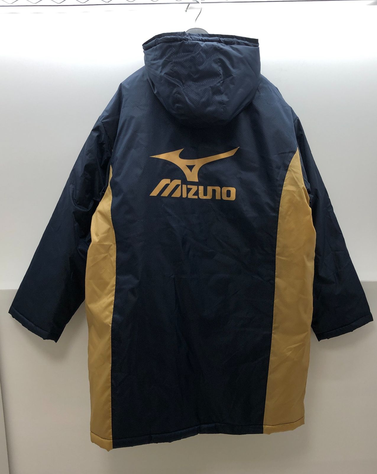 MIZUNO ベンチコート ネイビー ゴールド ミズノ SGAW26-1344-絶賛商品