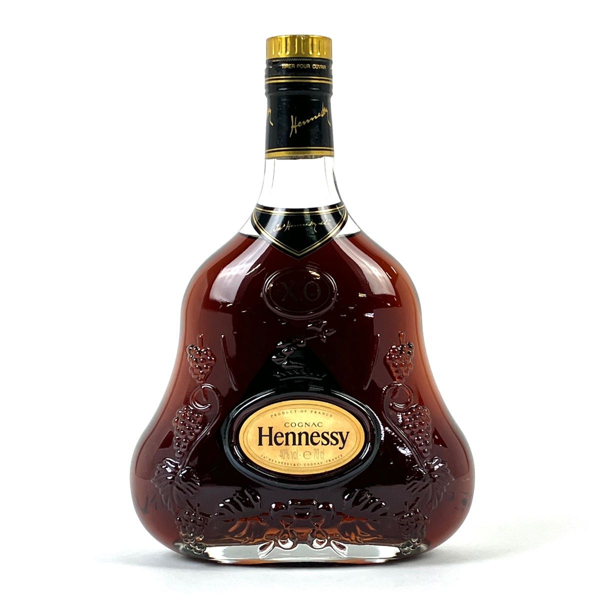 ヘネシー Hennessy XO 金キャップ クリアボトル 700ml ブランデー 