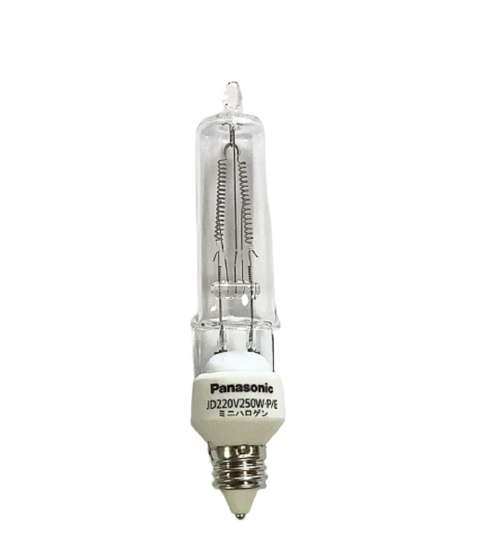 新品 パナソニック 250形ミニハロゲン電球（クリア）220V用【1個入
