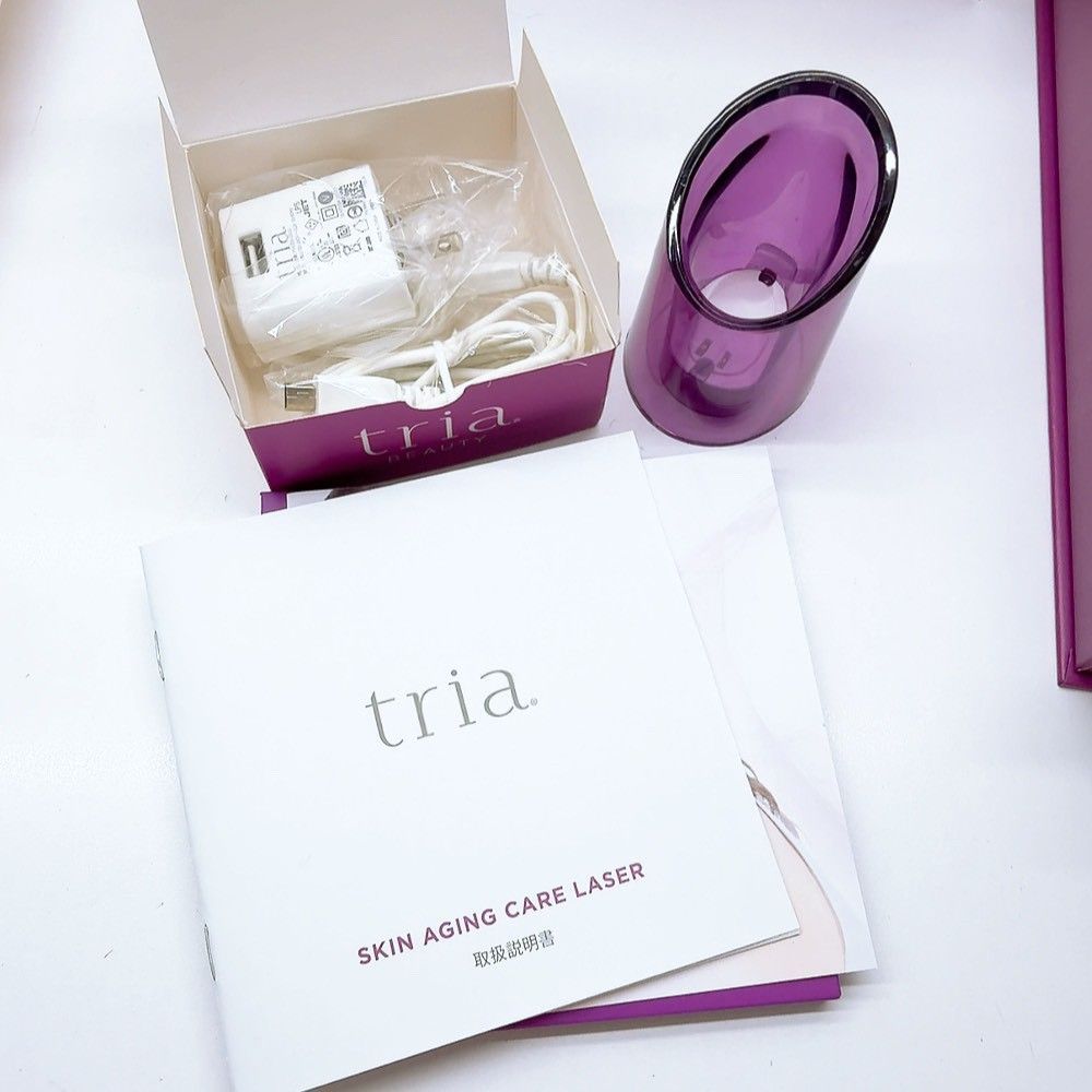 ほぼ未使用》 トリア スキンエイジングケア Tria ライラック