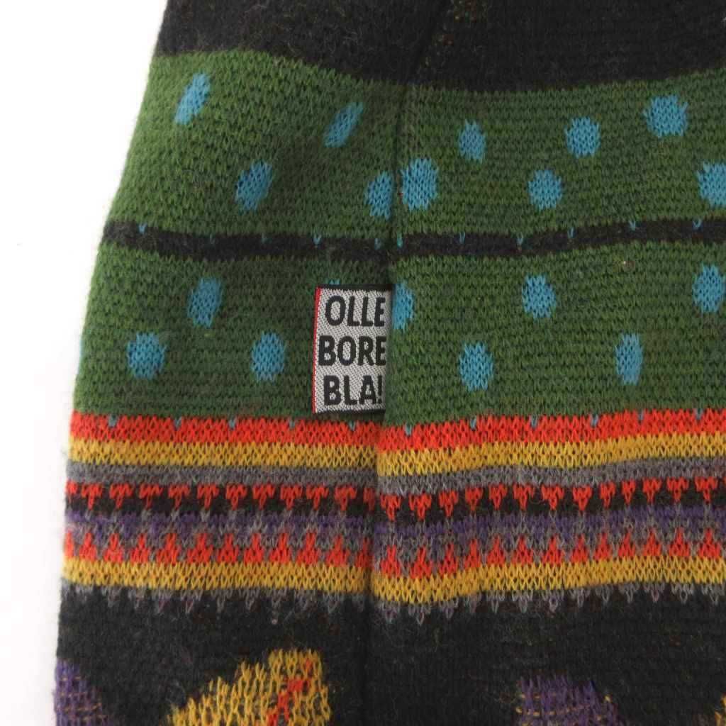 販売特別価格 OLLEBOREBLA アルベロベロ 総柄 コットンニット 薄手