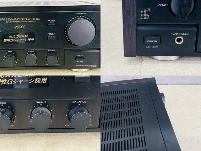 ソニー インテグレーテッドステレオアンプ 【中古】SONY TA-V9900