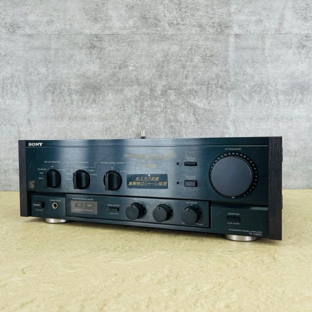 ソニー インテグレーテッドステレオアンプ 【中古】SONY TA-V9900