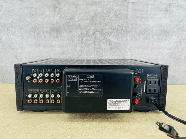 ソニー インテグレーテッドステレオアンプ 【中古】SONY TA-V9900