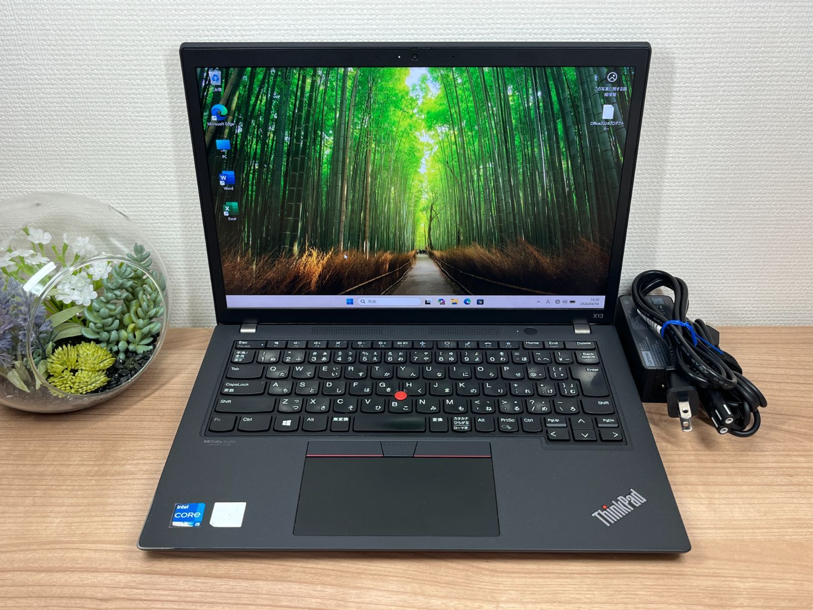 限定品〉03243 Thinkpad X13 Gen2 16GB 256GB  第11世代 office2024 ノートパソコン　大容量 限定品〉03243 Thinkpad X13 Gen2 16GB 256GB 第11世代 office2024