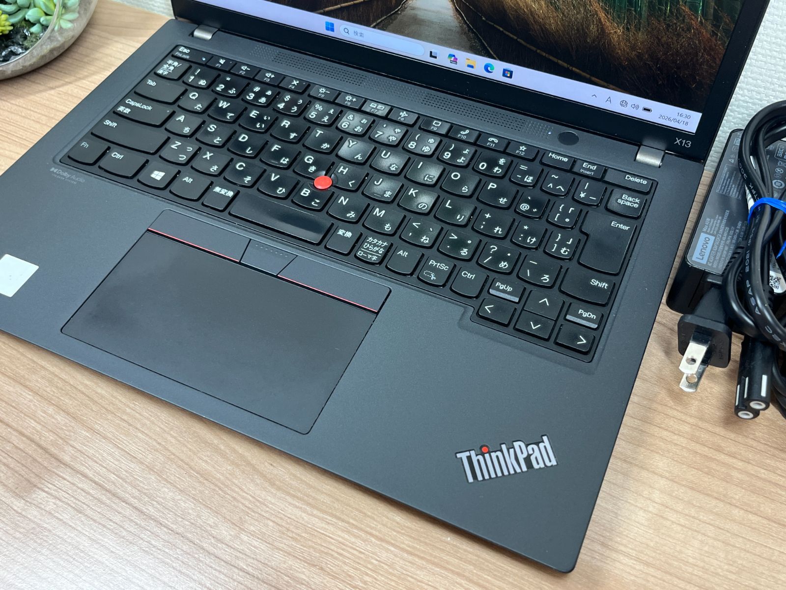 限定品〉03243 Thinkpad X13 Gen2 16GB 256GB  第11世代 office2024 ノートパソコン　大容量 限定品〉03243 Thinkpad X13 Gen2 16GB 256GB 第11世代 office2024