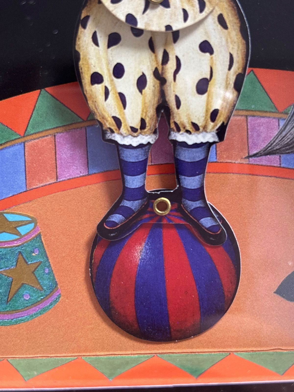 むらいこうじ Dancing Clown SIRCUS サーカス オルゴール 【中古品