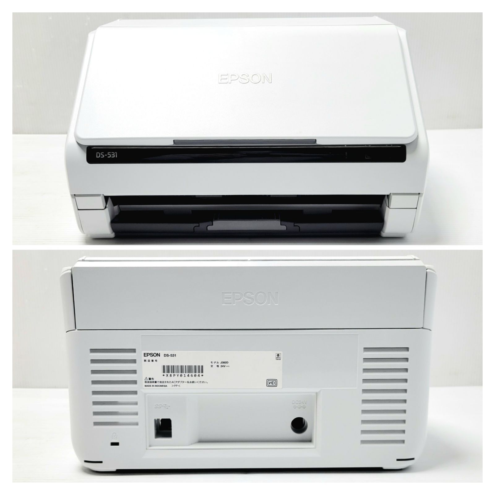 正常動作品】EPSON エプソン ドキュメントスキャナー DS-531 - メルカリ