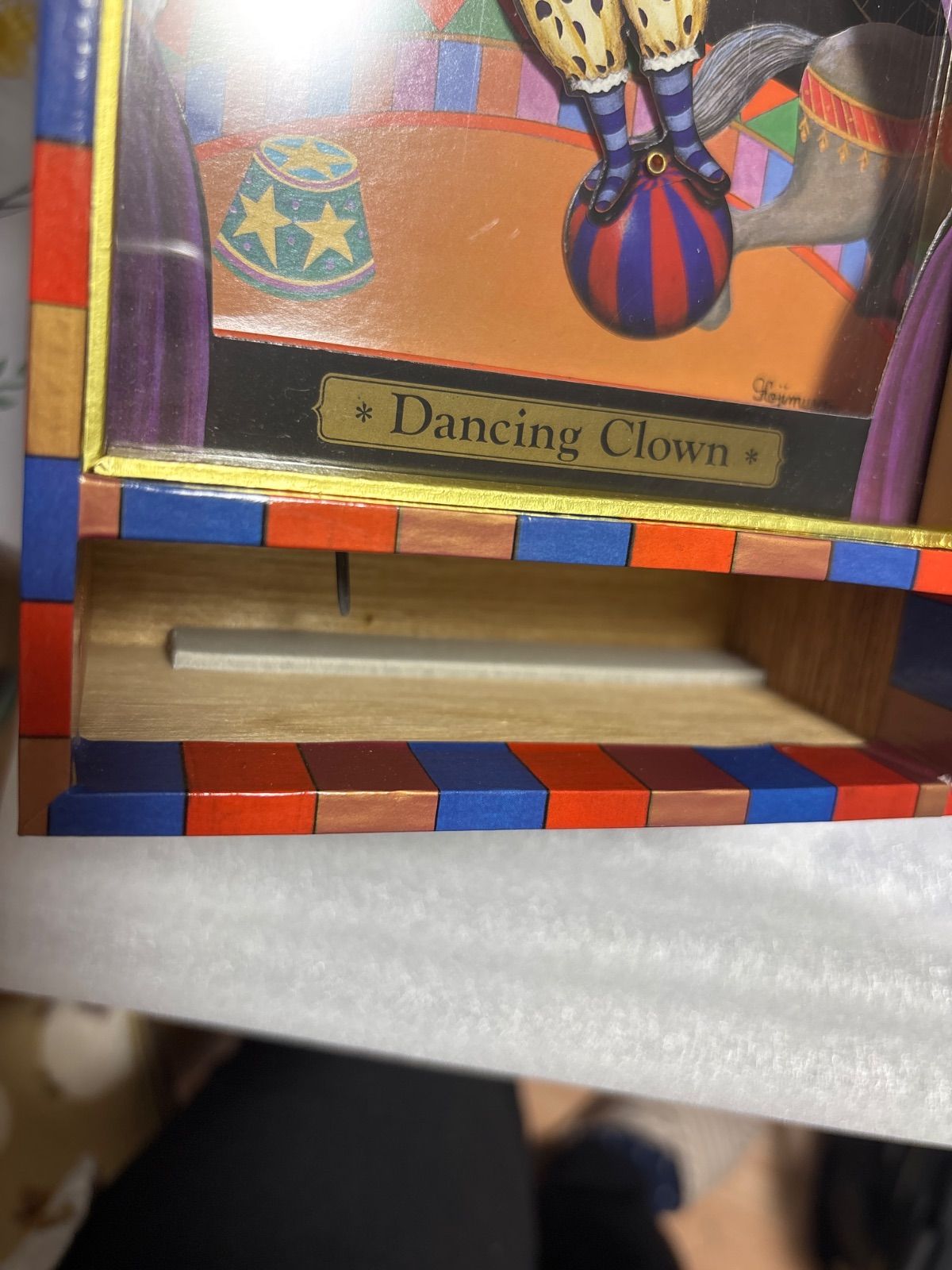 むらいこうじ Dancing Clown SIRCUS サーカス オルゴール 【中古品