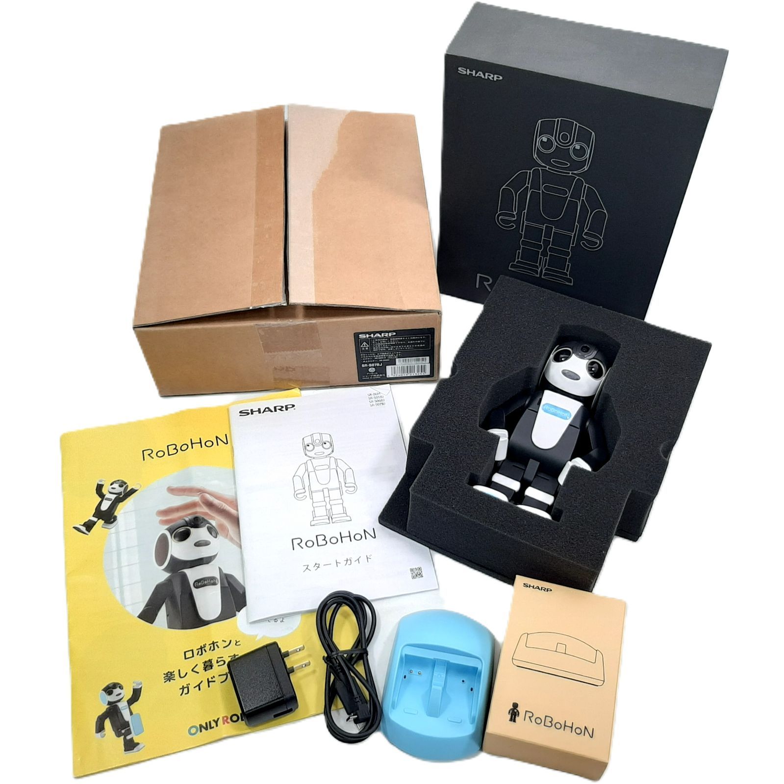シャープ　ロボホンSR-06M-Aブルー ☆良品☆ SHARP ロボホン RoBoHoN ブルー系 SR-06M-A - メルカリ