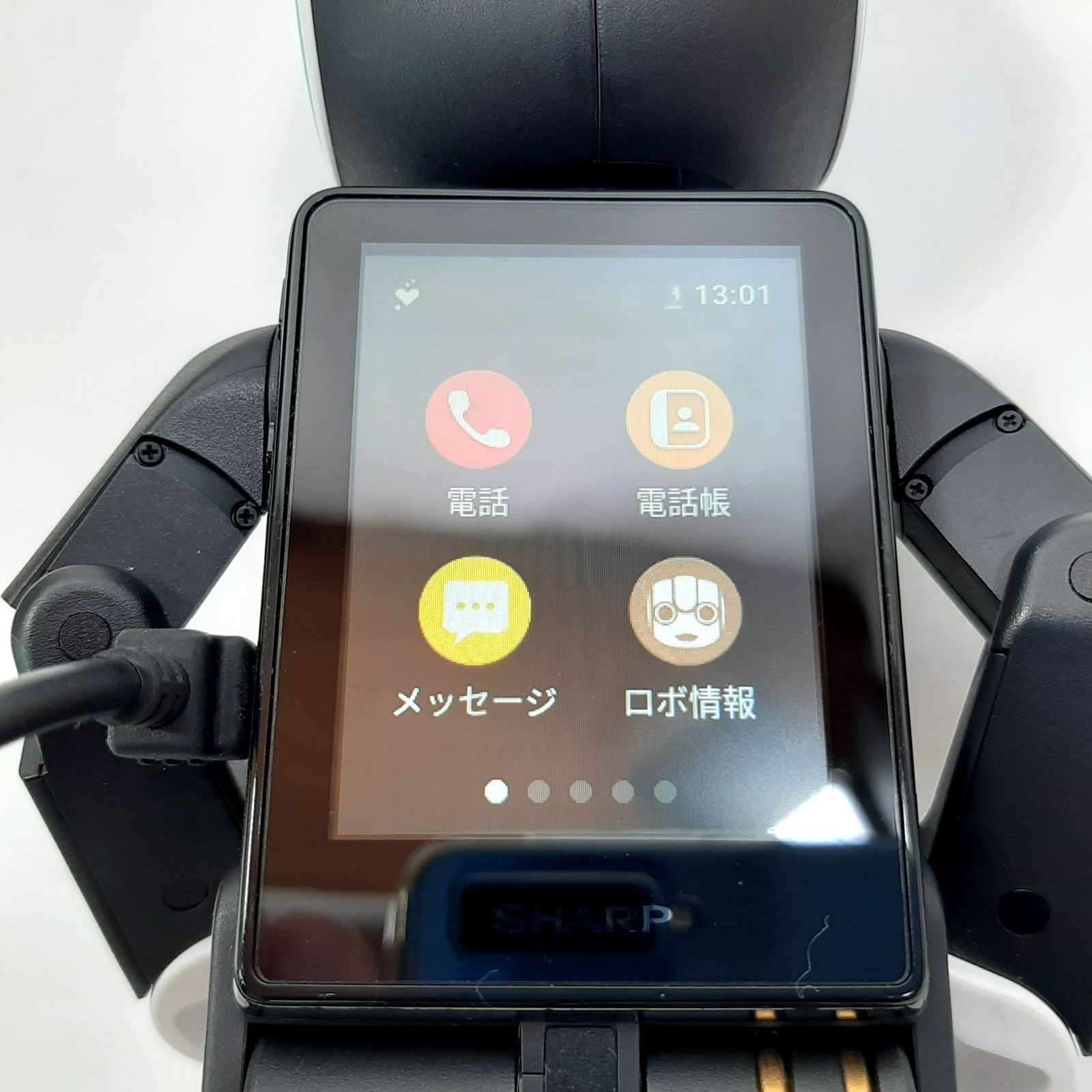 動作確認済】ロボホン SR-06M-A ブルー 中古 - メルカリ