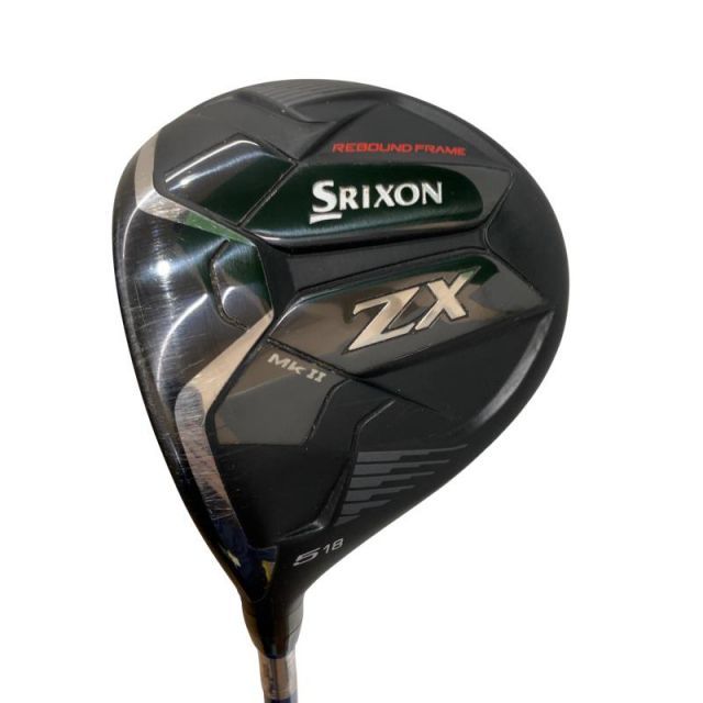 カスタム価格 17,500円⭕️1点物◎6oz M FLEX WIDE◎10.1 中古】 ダンロップ SRIXON ZX Mk II 5W レフティ フェアウェイウッド