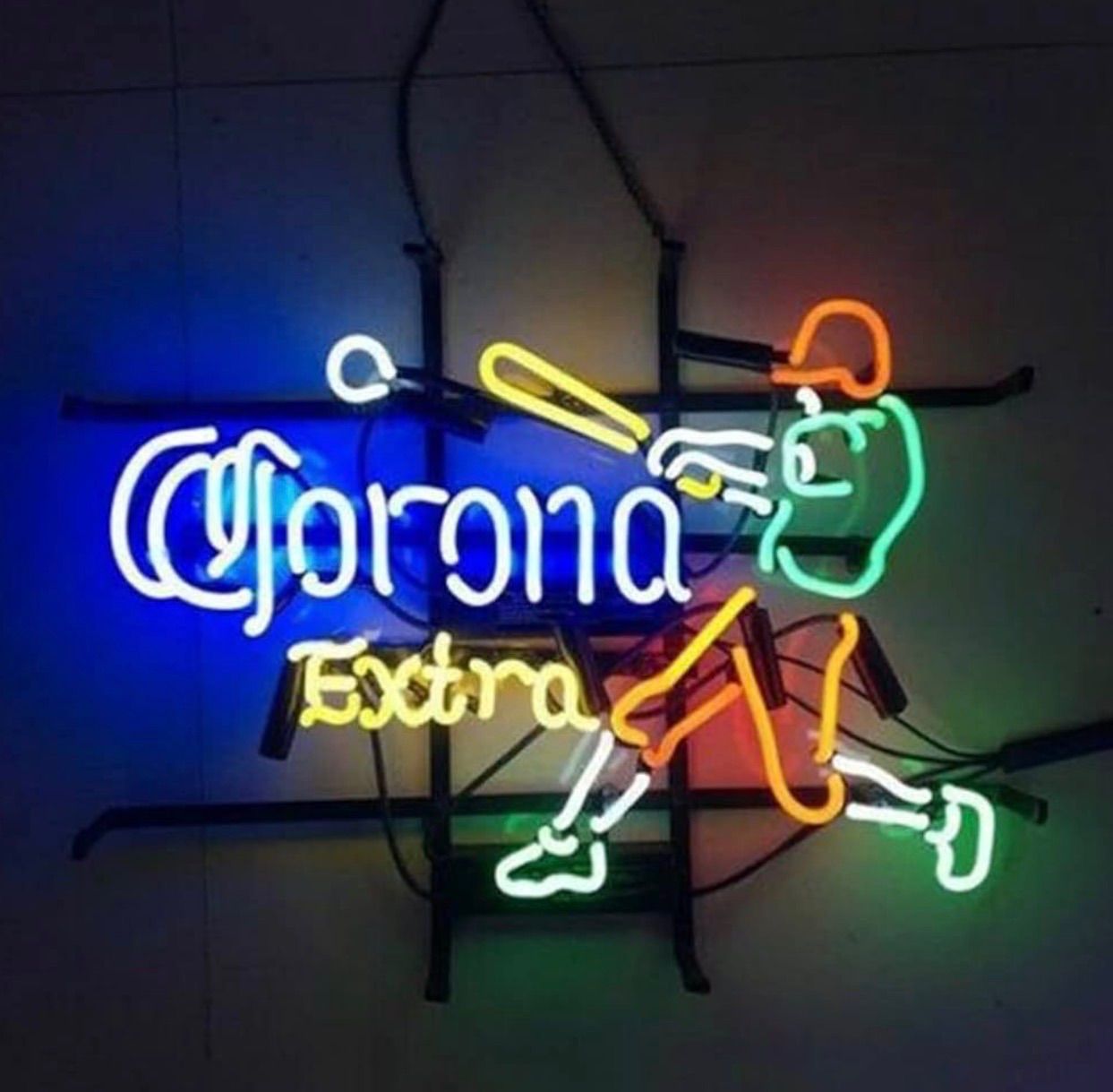 ネオンサイン Corona Extra マルチカラー ガラス管バー看板 オーダー ネオンサイン Corona Extra ガラス管店舗装飾 バー看板 オーダー対応