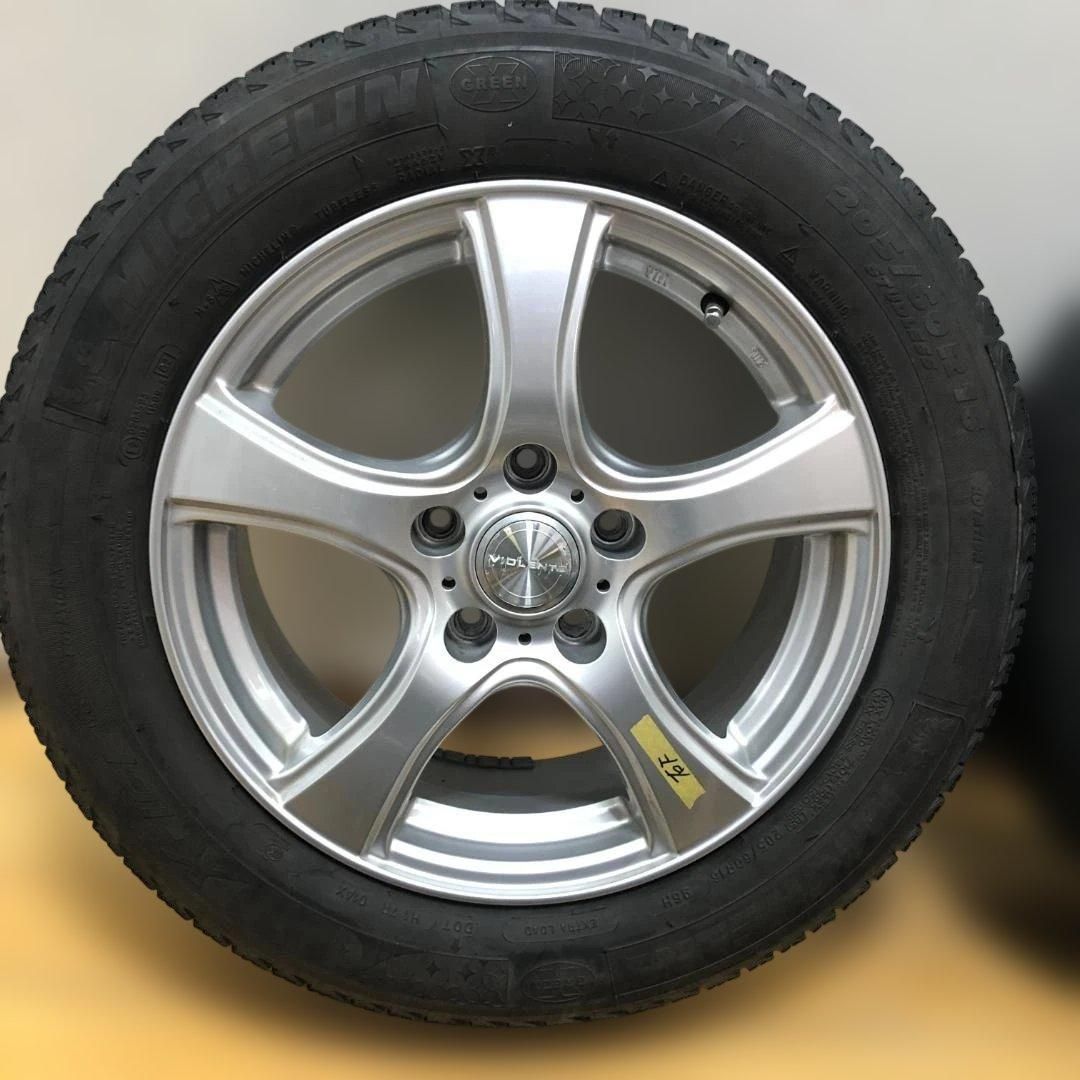 ミシュラン X-ICE 205/60R16 スタッドレス タイヤホイール4本セット 16