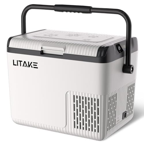 Litake(リテーク) 車載冷蔵庫 18L ポータブル冷蔵庫 急速冷凍 -20℃?20