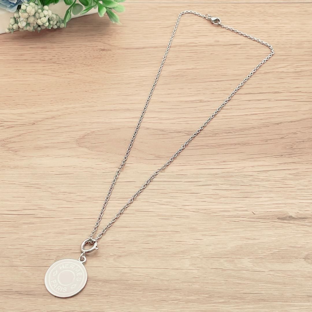 ◇エルメス◇ 新品仕上済 HERMES セリエ ペンダント ネックレス 大 