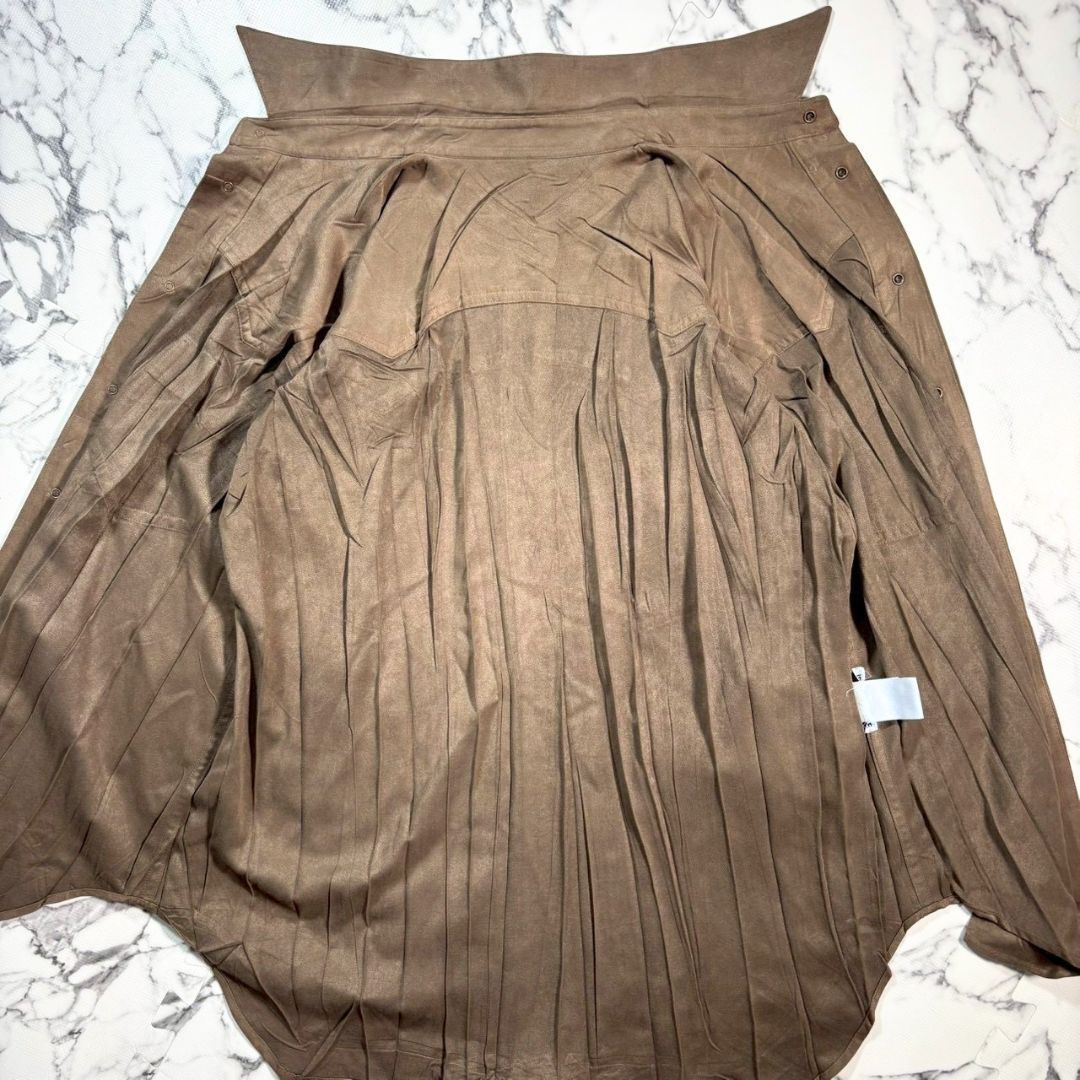 極美品/スエード風素材/スタッズ付き(XL位)○イッセイミヤケ ISSEY