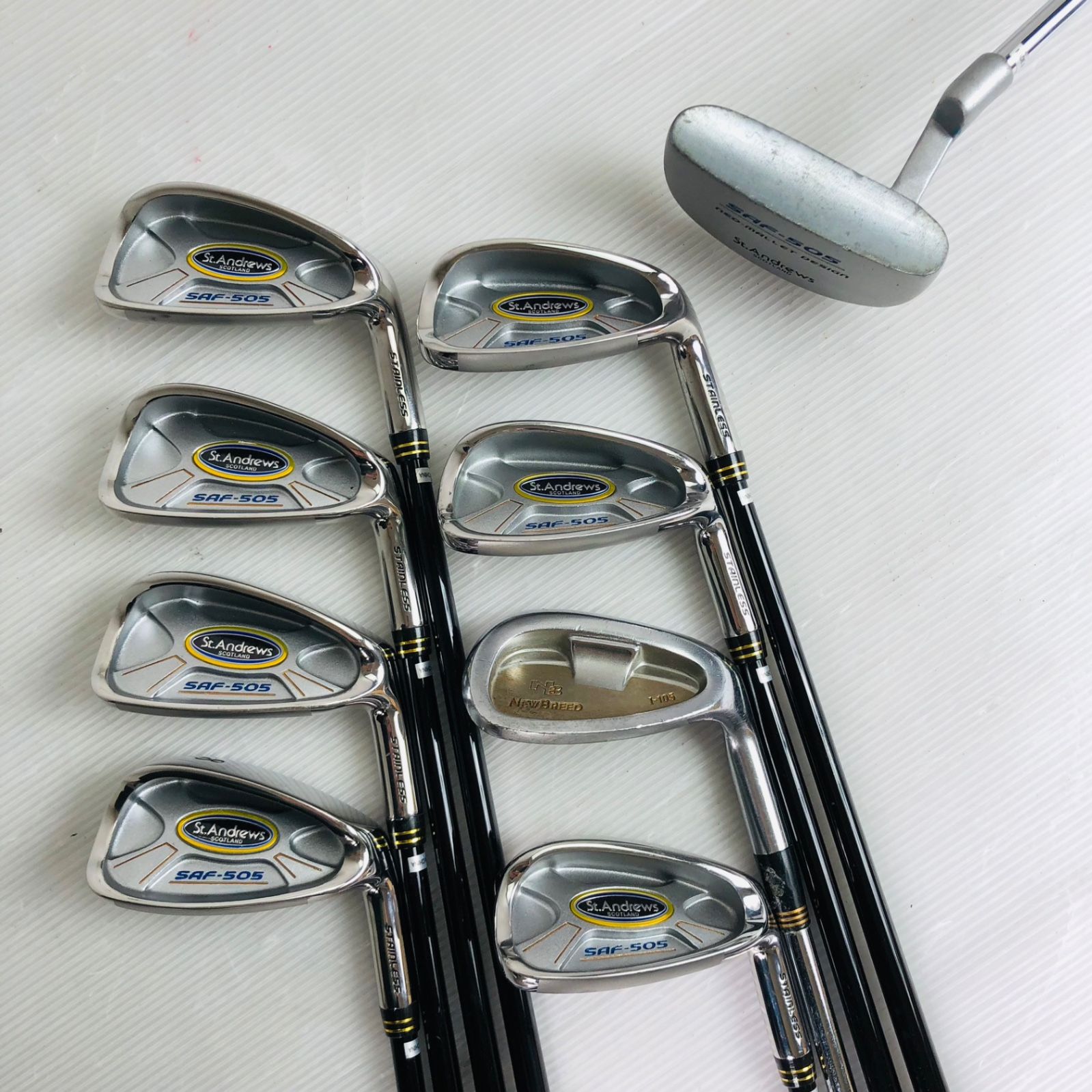 st セントアンドリュース☆メンズ☆ゴルフクラブセット☆初心者セット St. Andrews セントアンドリュース SAF-505 ゴルフクラブ フルセット