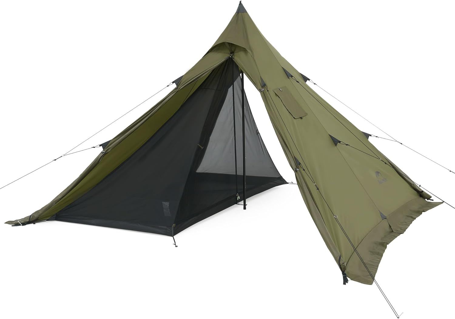 キャンプテント Naturehike ワンポールテント 焚き火 煙突穴 ソロ キャンプ - メルカリ