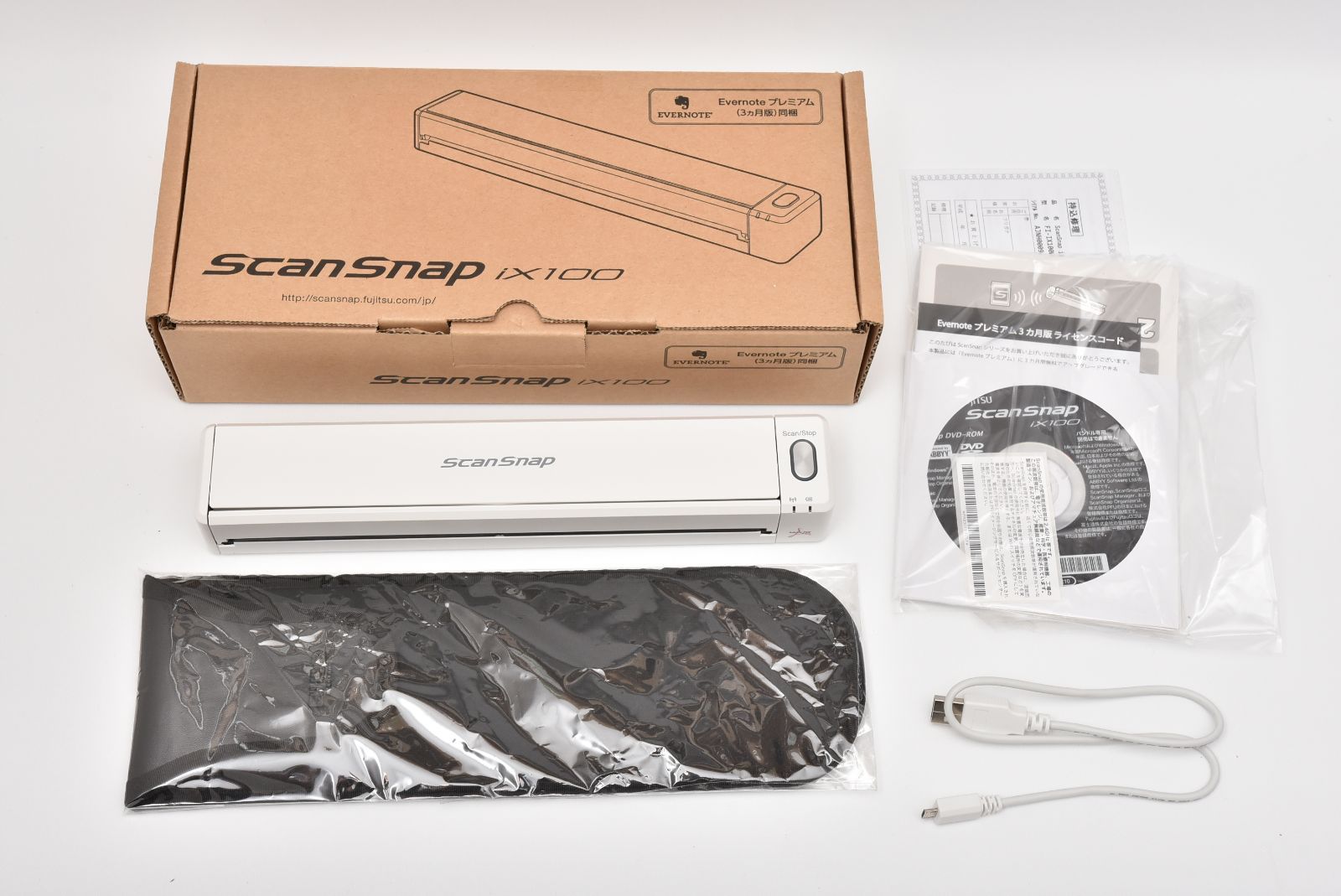 動作保証有】富士通ScanSnap iX100W (ホワイト) - メルカリ