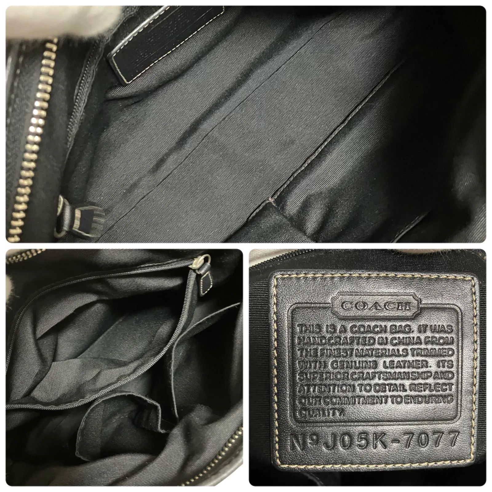 COACH コーチ　シグネチャー レザー ショルダーバッグ MY0541】COACH コーチ ショルダーバッグ キャンバス シグネチャー