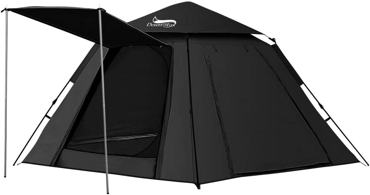 DesertFox ワンタッチテント 3-4人用 キャンプ 前室 - メルカリ