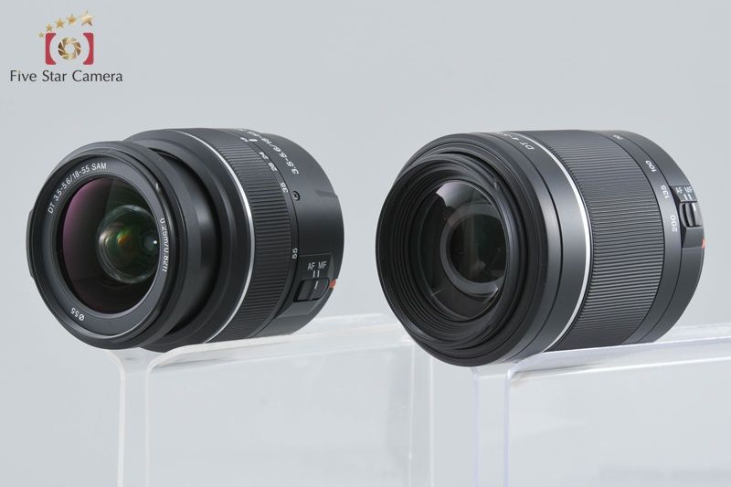 中古】SONY ソニー α380 DSLR-A380Y ダブルズームレンズキット