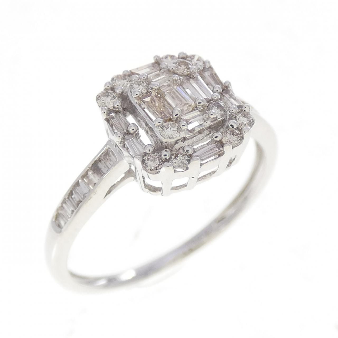 税込 K18WG ダイヤモンド リング 0.30CT 【公式通販】