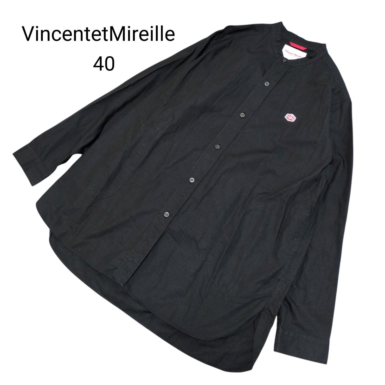 VincentetMireille ヴァンソンエミレイユ メンズ シャツ ブラウス 刺繍 