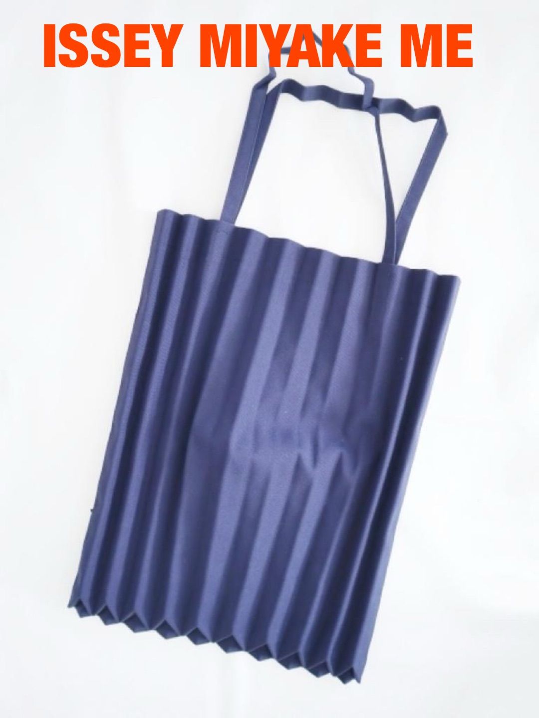 ☆ISSEY MIYAKE ME イッセイミヤケミー プリーツトートバッグ ネイビー