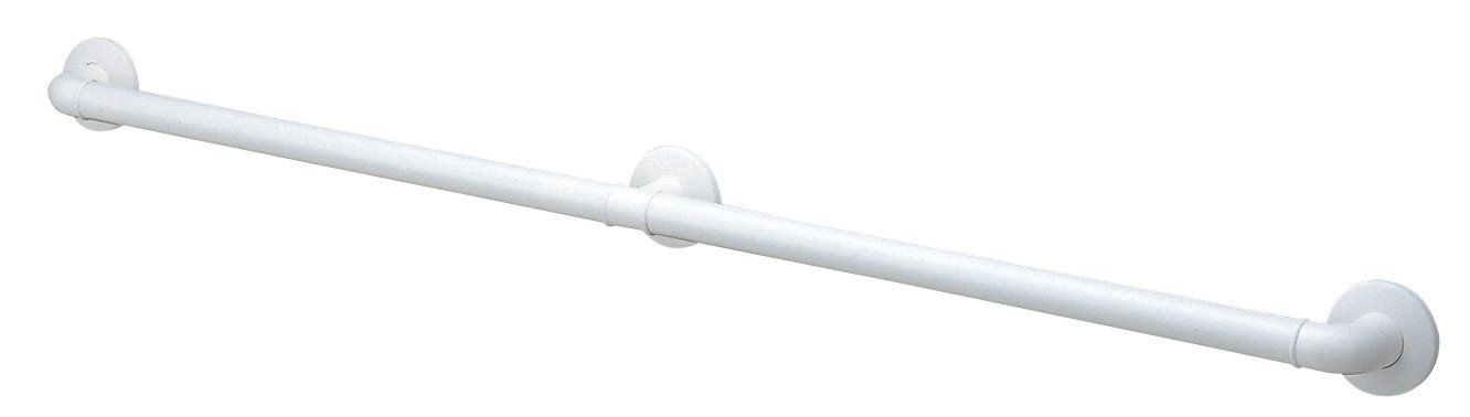 新品 SANEI(サンエイ) 手すり ニギリバー トイレ・バス等 ビス・プラグ付き 1200mm 白 W5792-1200