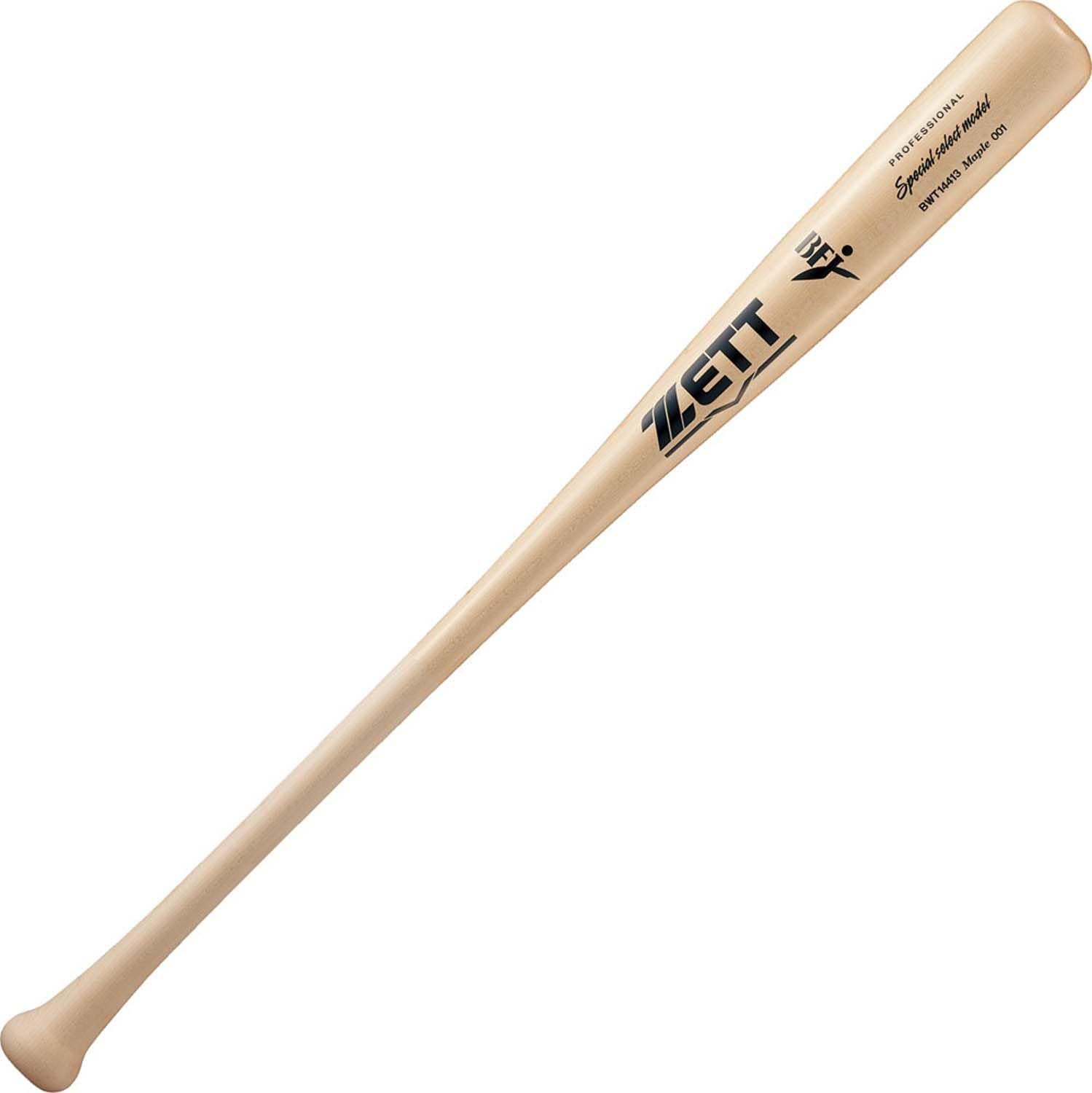 新品 ゼット(ZETT) 硬式野球 バット スペシャルセレクトモデル 木製(北米産ハードメイプル) 83cm 880g ナチュラル(1200GE) 日本製 BWT14413
