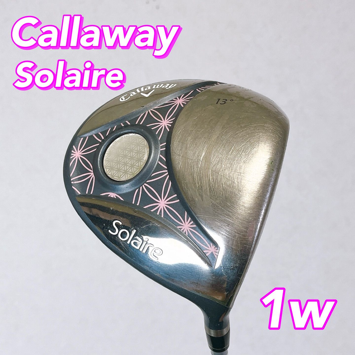 キャロウェイ　ソレイユ　ソレイル　レディース　ドライバー　1w Lフレックス Callaway solaire キャロウェイ ソレイユ ソレイル レディース