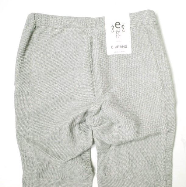新品 e JEANS イージーンズ 日本製 HONEYCOMB EASY PANTS 岡山児島