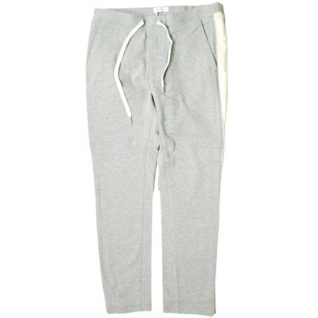 e JEANS イージーンズ 日本製 TAPERED EASY PANTS 岡山児島 サイドラインスウェットパンツ e821-001 2 Light Gray テーパード イージー 定価20,900円 ボトムス【新古品】【中古】【e JEANS】 新品 e JEANS イージーンズ 日本製 TAPERED EASY PANTS 岡山児島