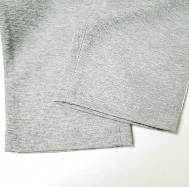 e JEANS イージーンズ 日本製 KANOKO TAPERED PANTS 岡山児島 鹿の子テーパードパンツ e822-001 2 Light Gray サイドライン 側章 定価26,400円 ボトムス【新古品】【中古】【e JEANS】 楽天市場】e JEANS イージーンズ 日本製 KANOKO TAPERED PANTS 岡山