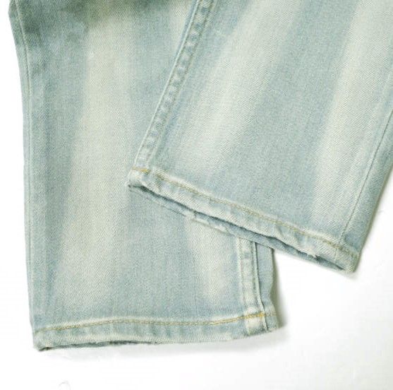 新品 e JEANS イージーンズ 日本製 岡山児島 ダメージ＆汚れ加工