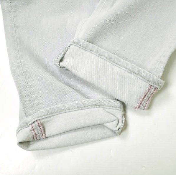 新品 e JEANS イージーンズ 日本製 TAPERED 岡山児島 クラッシュ加工
