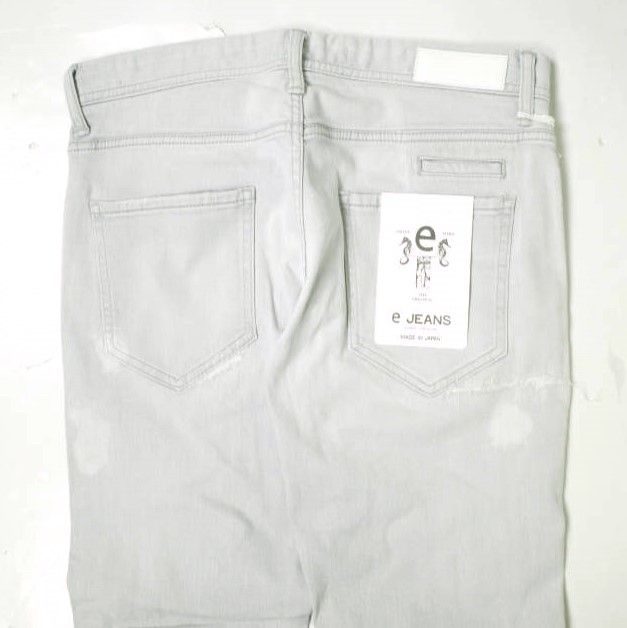 e JEANS イージーンズ 日本製 TAPERED 岡山児島 ストレッチスリムテーパードデニムパンツ eL806-001 3 NAVY ジップフライ ジーンズ 定価28,600円 ボトムス【新古品】【中古】【e JEANS】 楽天市場】e JEANS イージーンズ 日本製 TAPERED 岡山児島 ストレッチ