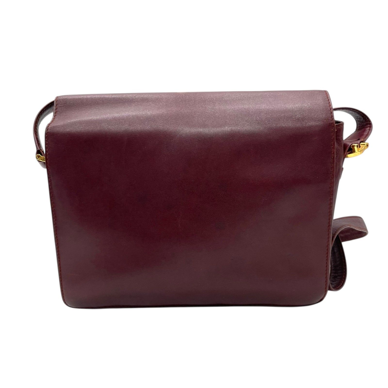 Cartier カルティエ Must de Cartier レザー ショルダーバッグ