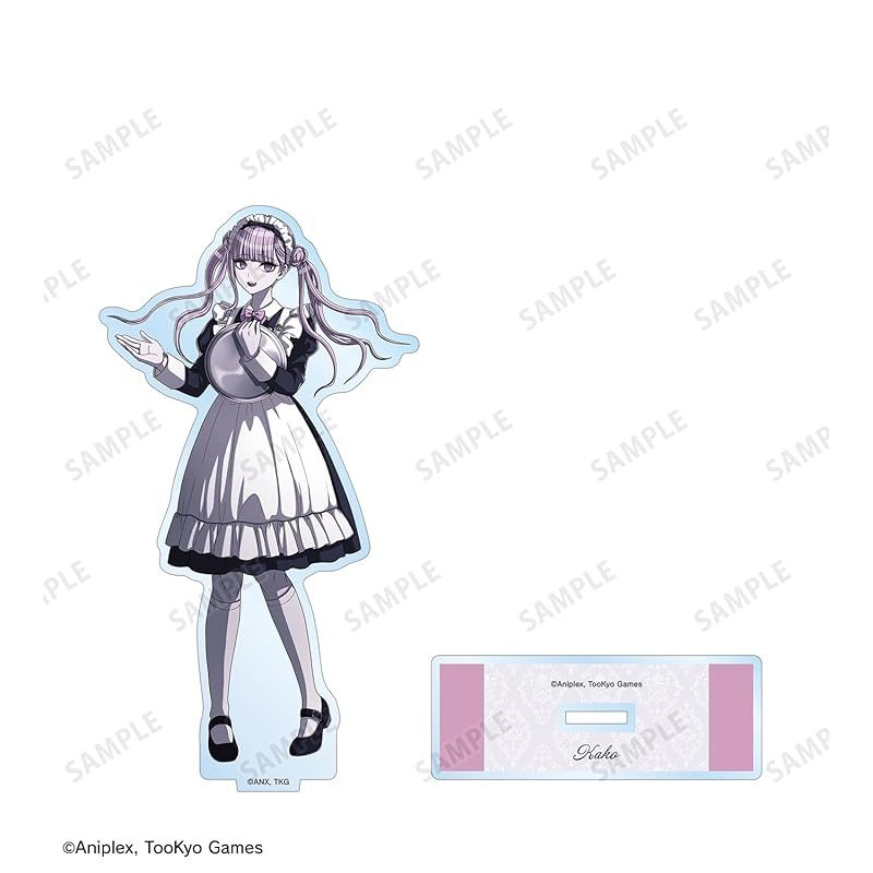 超学生 ファンクラブ限定 メイドアクリルスタンド×9 新品】 HUNDRED LINE 最終防衛学園 描き下ろし 九十九過子 メイドver