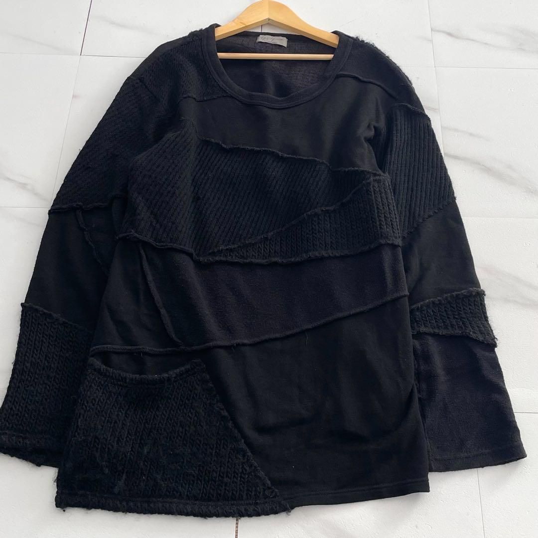 12AW Yohji Yamamoto POUR HOMME Knit 3 - メルカリ