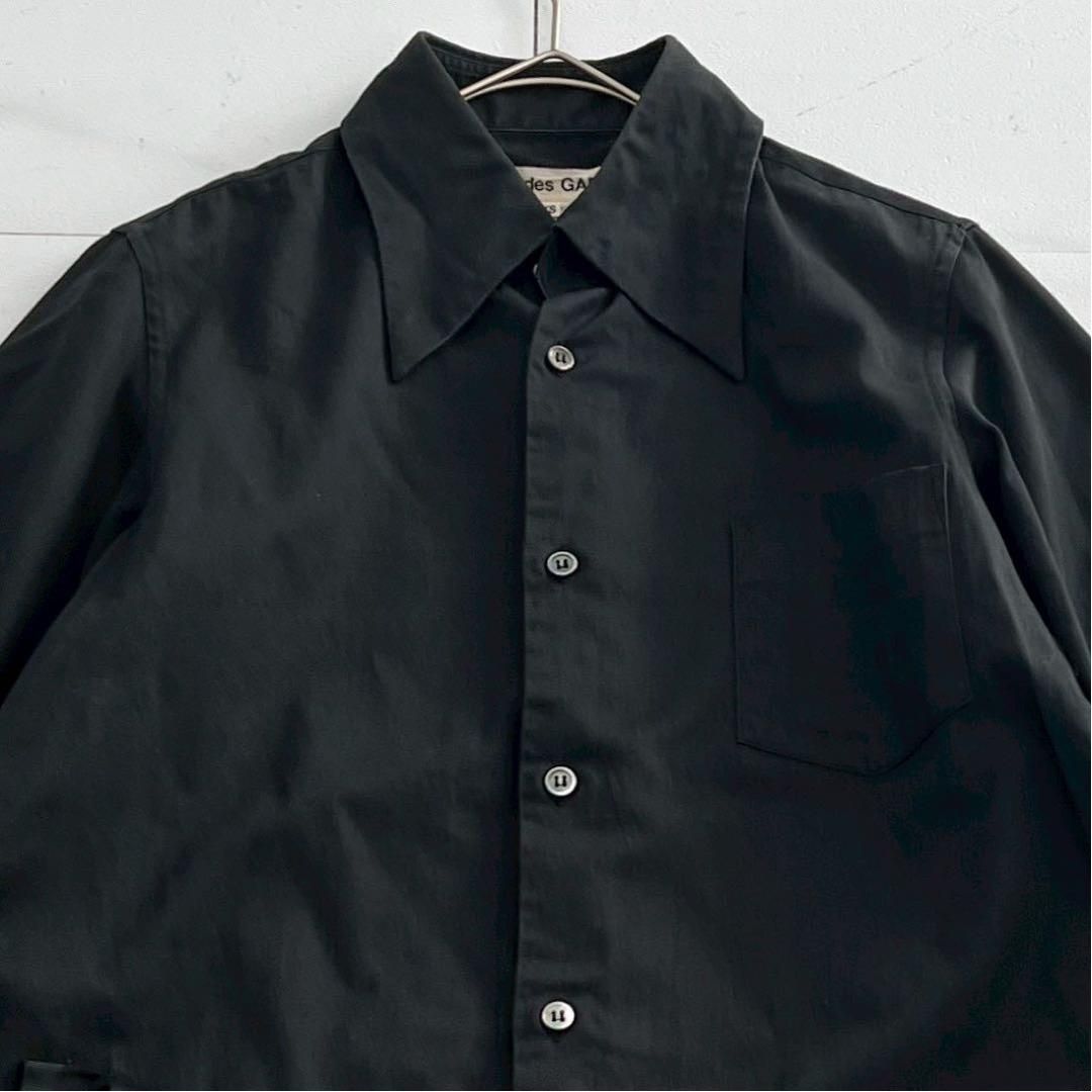 19AW COMME des GARCONS Shirt frill Black - メルカリ