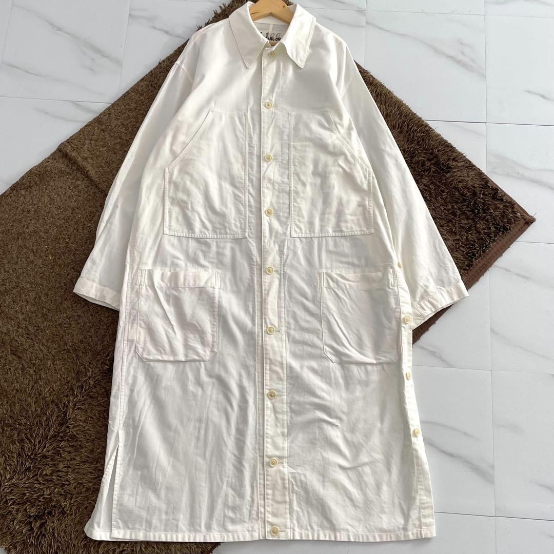 Y's ワイズ BANG ON！コットン ロングシャツコート Y's BANG ON! Long Shirt Coat | HUES 福岡セレクトショップ